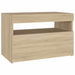 VidaXL 3082781 nightstand/bedside table Oak - Additional view 8