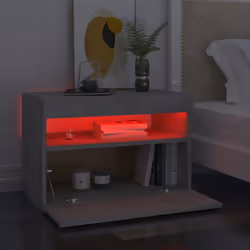 VidaXL 3082782 nightstand/bedside table Concrete colour - Additional view 5