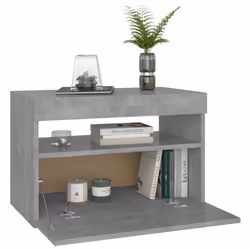 VidaXL 3082782 nightstand/bedside table Concrete colour - Additional view 7