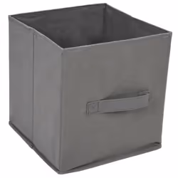 vidaXL Storage Cabinet with 3 Fabric Drawers Grey Steel Sideboard Cabinet - Additional view 4