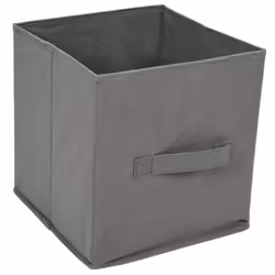 vidaXL Storage Cabinet with 4 Fabric Baskets Drawer Organiser Rack Unit Steel - grey - Additional view 5