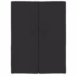 ) vidaXL Shoe Cabinet Fabric Storage Rack Multi Colours 60x28x90 cm/60x30x166 cm - Black, 60 x 28 x 90 cm (W x D x H - Additional view 2