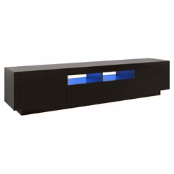 VidaXL 3081898, Black, Wood, Wood, 1800 mm, 350 mm, 400 mm
