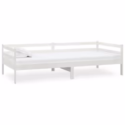 VidaXL 806931, Sofa bed, White, Pinewood, 2040 mm, 980 mm, 570 mm