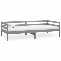 VidaXL 806932, Sofa bed, Grey, Pinewood, 2040 mm, 980 mm, 570 mm