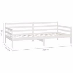 VidaXL 806936 sofa Sofa bed White - Additional view 8