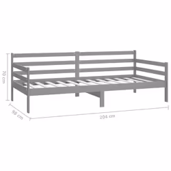 VidaXL 806937 sofa Sofa bed Grey - Additional view 8