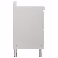 vidaXL 1/2X Commercial Kitchen Cabinet Stainless Steel Home with 2/3 Drawers - cabinet with 2 drawers, 2 pcs - Additional view 4