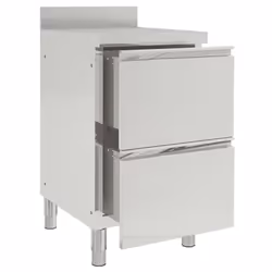 vidaXL 1/2X Commercial Kitchen Cabinet Stainless Steel Home with 2/3 Drawers - cabinet + cabinet with 2 drawers, 2 pcs
