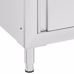 vidaXL 1/2X Commercial Kitchen Cabinet Stainless Steel Home with 2/3 Drawers - cabinet + cabinet with 3 drawers, 2 pcs - Additional view 6