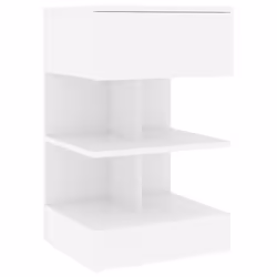 VidaXL 808648, White, Wood, 400 mm, 350 mm, 650 mm, 1 pc(s)