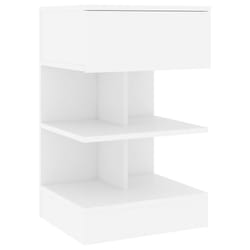 VidaXL 808648 nightstand/bedside table White