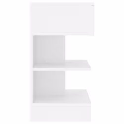 VidaXL 808648 nightstand/bedside table White - Additional view 6