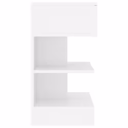 VidaXL 808649 nightstand/bedside table White - Additional view 6