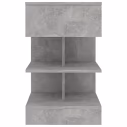 VidaXL 808656 nightstand/bedside table Concrete colour - Additional view 5