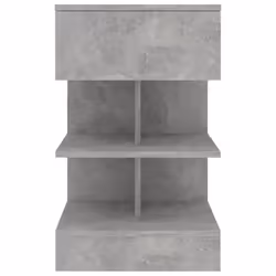 VidaXL 808657 nightstand/bedside table Concrete colour - Additional view 5