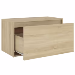 vidaXL Hall Bench Sonoma Oak Engineered Wood Box Hallway Indoor Storage Bench - Additional view 6