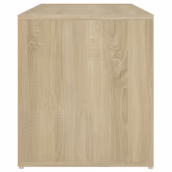 vidaXL Hall Bench Sonoma Oak Engineered Wood Box Hallway Indoor Storage Bench - Additional view 7