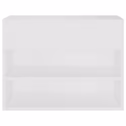 vidaXL Shoe Bench White Engineered Wood Shoe Organiser Cabinet Rack Hall Bench - Additional view 5
