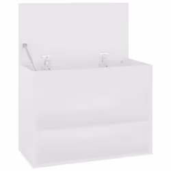 vidaXL Shoe Bench White Engineered Wood Shoe Organiser Cabinet Rack Hall Bench - Additional view 7