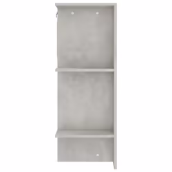 vidaXL Hallway Cabinet Wall Mounted Cabinet Hall Shelving Engineered Wood - concrete grey - Additional view 7