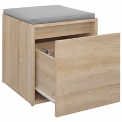 vidaXL Box Drawer Hall Tool Box Chest Organiser Storage Case Engineered Wood - Sonoma oak - Additional view 5