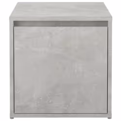 vidaXL Box Drawer Hall Tool Box Chest Organiser Storage Case Engineered Wood - Concrete grey - Additional view 7