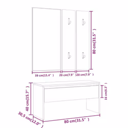 VidaXL 808789 indoor bench - Additional view 8