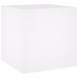 vidaXL Planter Box Plant Pot Raised Bed Planter Flower Box Engineered Wood - White
