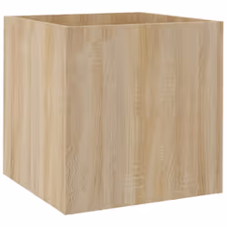 vidaXL Planter Box Plant Pot Raised Bed Planter Flower Box Engineered Wood - Sonoma oak