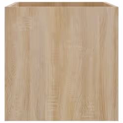 vidaXL Planter Box Plant Pot Raised Bed Planter Flower Box Engineered Wood - Sonoma oak - Additional view 5