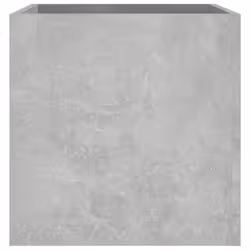 vidaXL Planter Box Plant Pot Raised Bed Planter Flower Box Engineered Wood - Concrete grey - Additional view 6