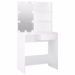 VidaXL 808801, White, Wood, 1 pc(s)