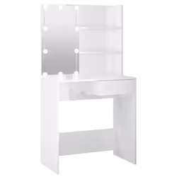 VidaXL 808807, White, Wood, 1 pc(s)