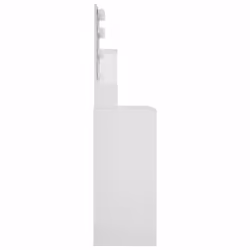 vidaXL Dressing Table with LED Vanity Table Makeup Vanity Desk Cosmetic Table - White - Additional view 7