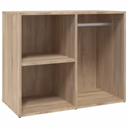 vidaXL Dressing Cabinet Dressing Storage Cosmetic Cupboard Engineered Wood - sonoma oak