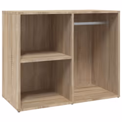 vidaXL Dressing Cabinet Dressing Storage Cosmetic Cupboard Engineered Wood - sonoma oak