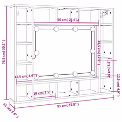VidaXL 808867 bathroom vanity/sink cabinet - Additional view 4