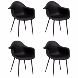 VidaXL 338077, Metal, Polypropylene (PP), 640 mm, 590 mm, 840 mm, 42 cm, 45 cm