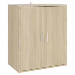 vidaXL Shoe Cabinet Sonoma Oak Engineered Wood Shoe Storage Organiser Cabinet - Additional view 5