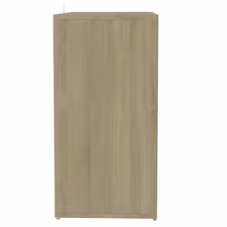vidaXL Shoe Cabinet Sonoma Oak Engineered Wood Shoe Storage Organiser Cabinet - Additional view 7