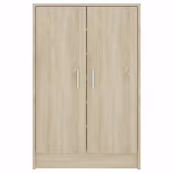 vidaXL Shoe Cabinet Sonoma Oak Engineered Wood Hallway Shoe Organiser Rack - Additional view 5