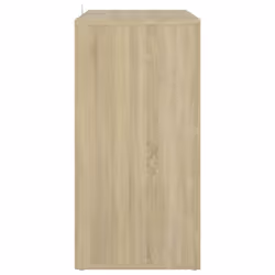 vidaXL Shoe Cabinet Sonoma Oak Engineered Wood Shoe Storage Organiser Rack - Additional view 8