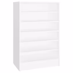 vidaXL Shoe Cabinet White Engineered Wood Hallway Shoe Organiser Shelf Rack