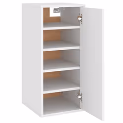 vidaXL Shoe Cabinet White Engineered Wood Household Shoe Storage Rack Set - Additional view 10