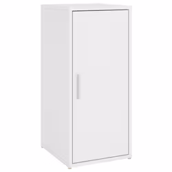 vidaXL Shoe Cabinet White Engineered Wood Household Shoe Storage Rack Set - Additional view 6