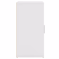 vidaXL Shoe Cabinet White Engineered Wood Household Shoe Storage Rack Set - Additional view 8