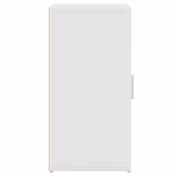 vidaXL Shoe Cabinet Shoe Storage Rack Organiser Shoe Cupboard Engineered Wood - white, 2 pcs - Additional view 10