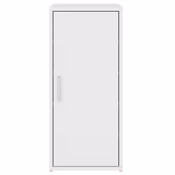 vidaXL Shoe Cabinet Shoe Storage Rack Organiser Shoe Cupboard Engineered Wood - white, 2 pcs - Additional view 9