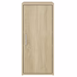 vidaXL Shoe Cabinet Shoe Storage Rack Organiser Shoe Cupboard Engineered Wood - sonoma oak, 2 pcs - Additional view 9
